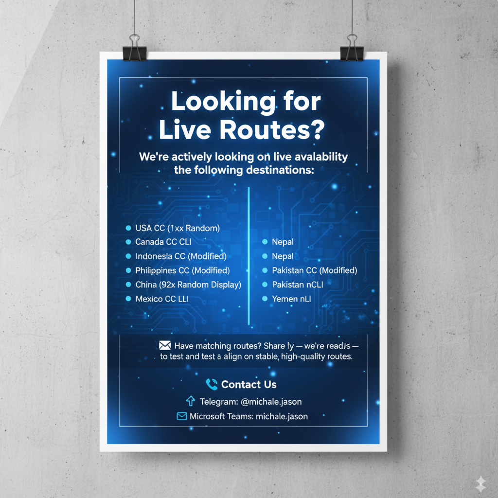 Looking for Live Routes