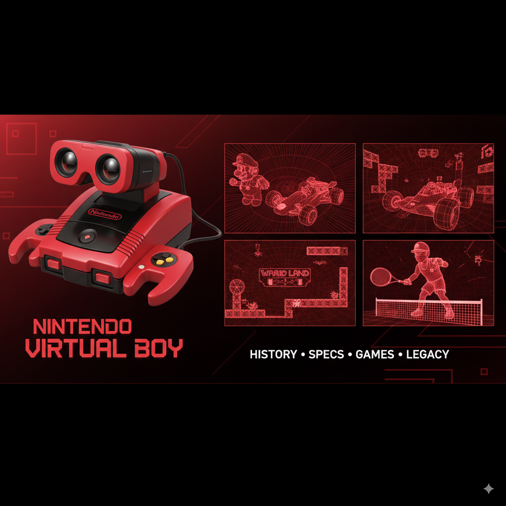 Virtual Boy — History, Specs, Games & Collector’s Guide (Nintendo’s 1995 VR)