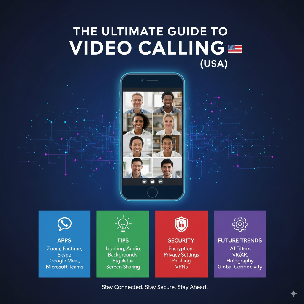 The Ultimate Guide to Video Calling (USA) — Apps, Tips, Security & Future Trends