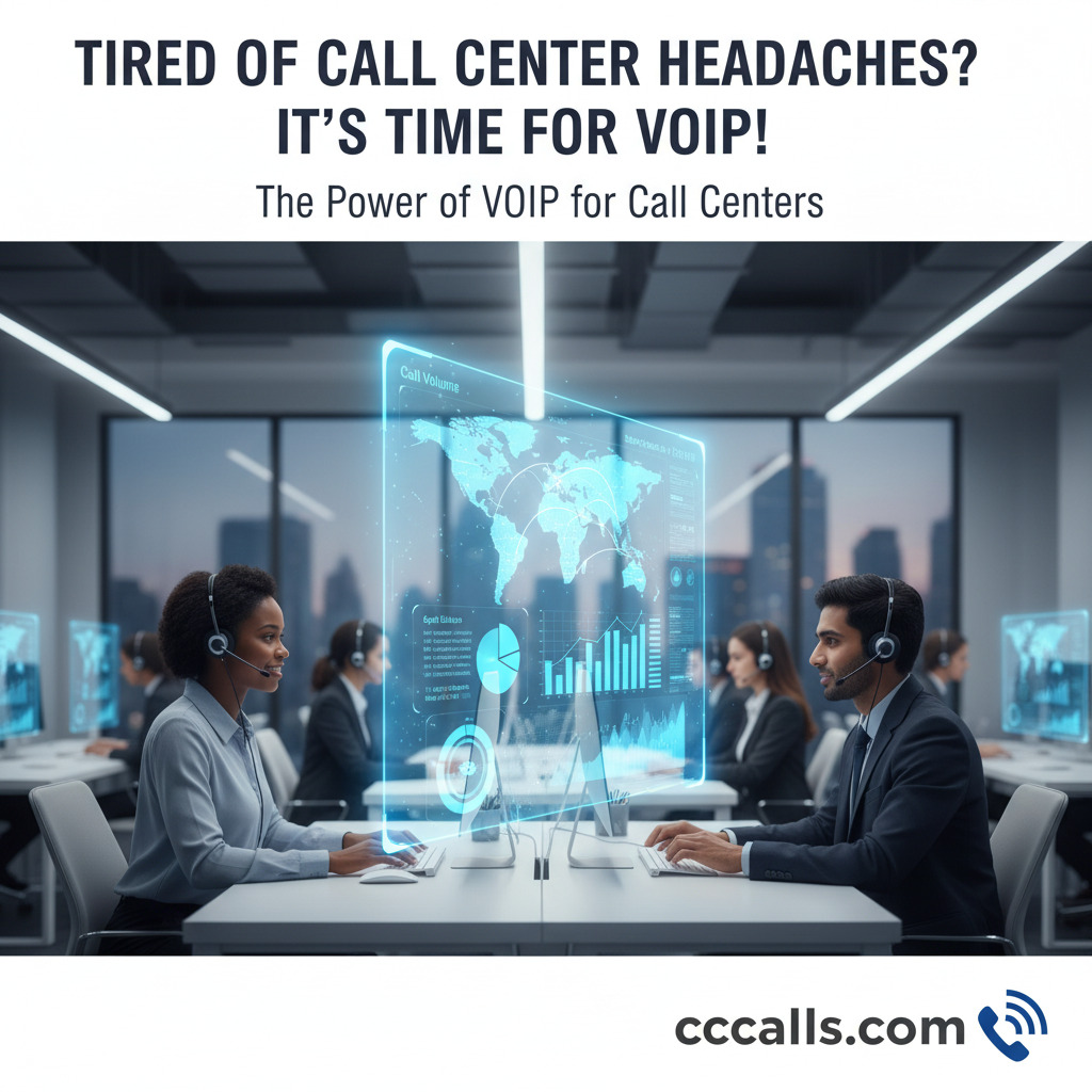 Tired of Call Center Headaches? It's Time for VoIP!