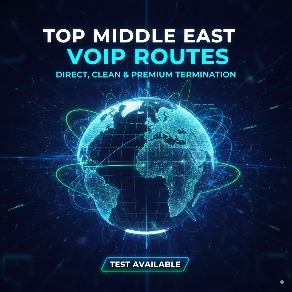 Top Middle East VoIP Routes – Direct, Clean & Premium Termination