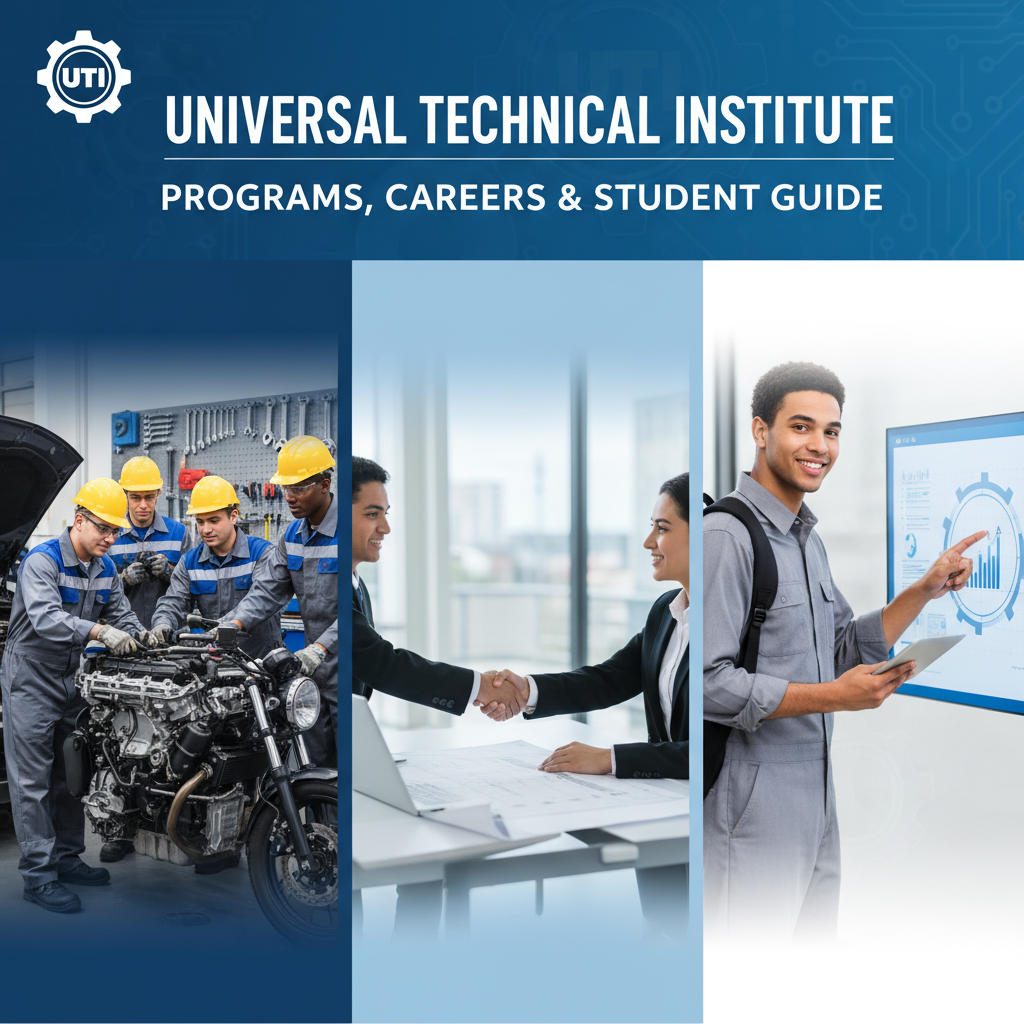 Universal Technical Institute (UTI) Programs, Careers & Student Guide